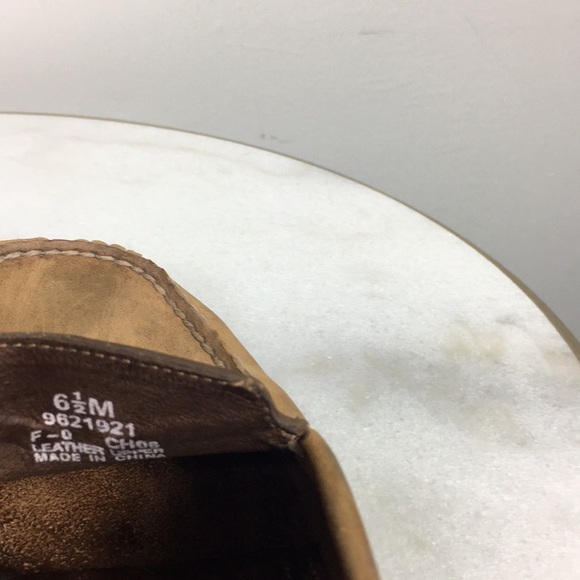 Sperry Suede Leather Loafer Brown Tassel Women 6.5 - Picture 6 of 6